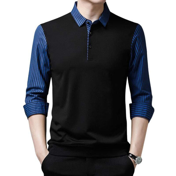 Chemise Rayée Contemporaine pour Homme