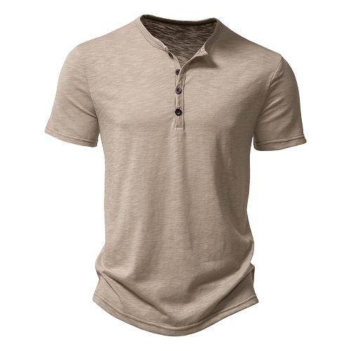 Chemise Henley Summer pour Homme